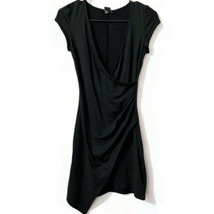 Joe & Elle wrapped little black dress bodycon size S(SALE)
